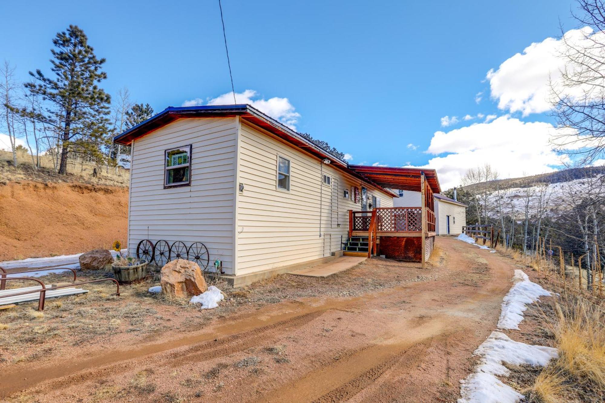 Colorado Vacation Rental With Deck And Mtn Views Cripple Creek Dış mekan fotoğraf