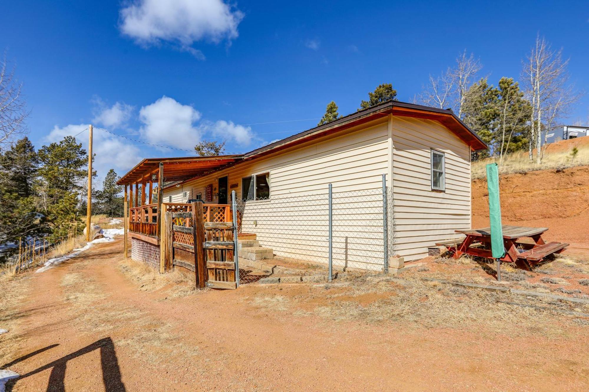 Colorado Vacation Rental With Deck And Mtn Views Cripple Creek Dış mekan fotoğraf